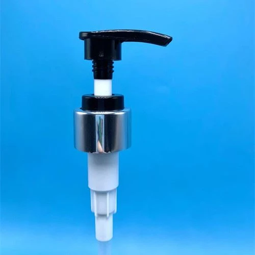 Electroplated Silver 2.0CC Lotion Pump Dispenser